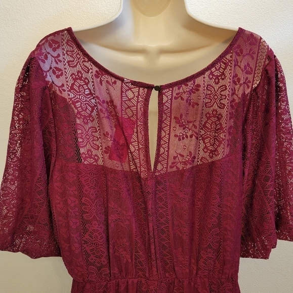 Xhilaration A Line Lace Dress - Picture 7 of 8